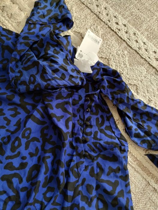 Bluzka Orsay granat w cętki L/42