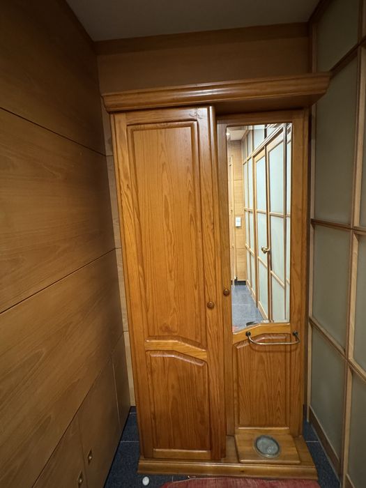 Movel de entrada com espelho