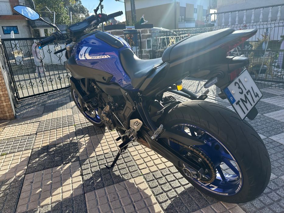 Yamaha MT 07 55 kw 2017