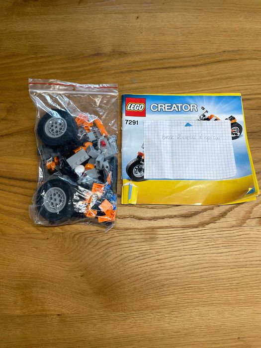 LEGO 7291 Creator 3w1 Street Rebel - kompletny
