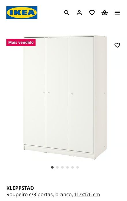 Vendo roupeiro como novo