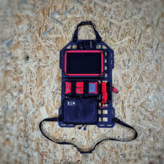 Панель Molle на спинку сидіння ABS 3mm 58*36см