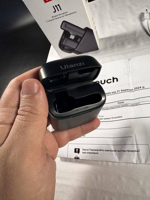 Бездротовий мікрофон Ulanzi j11
