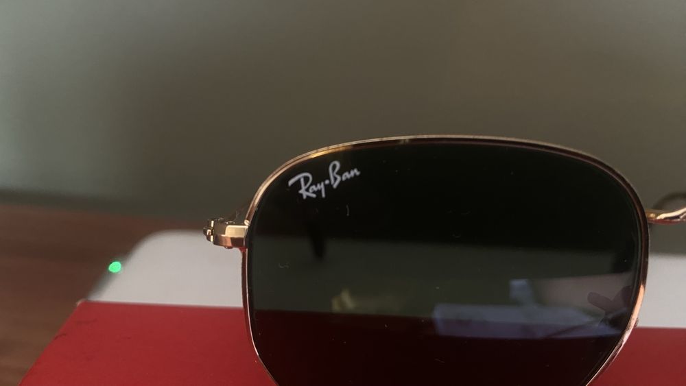 oculos Ray Ban 51021 dourados