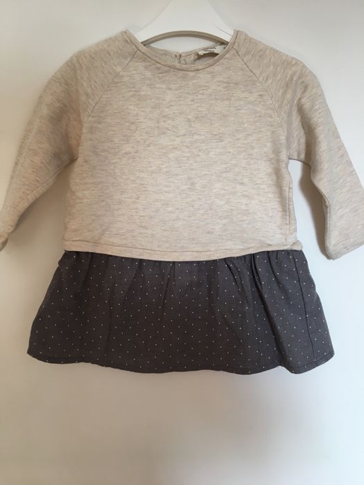 Sukienka Zara 86 kropeczki