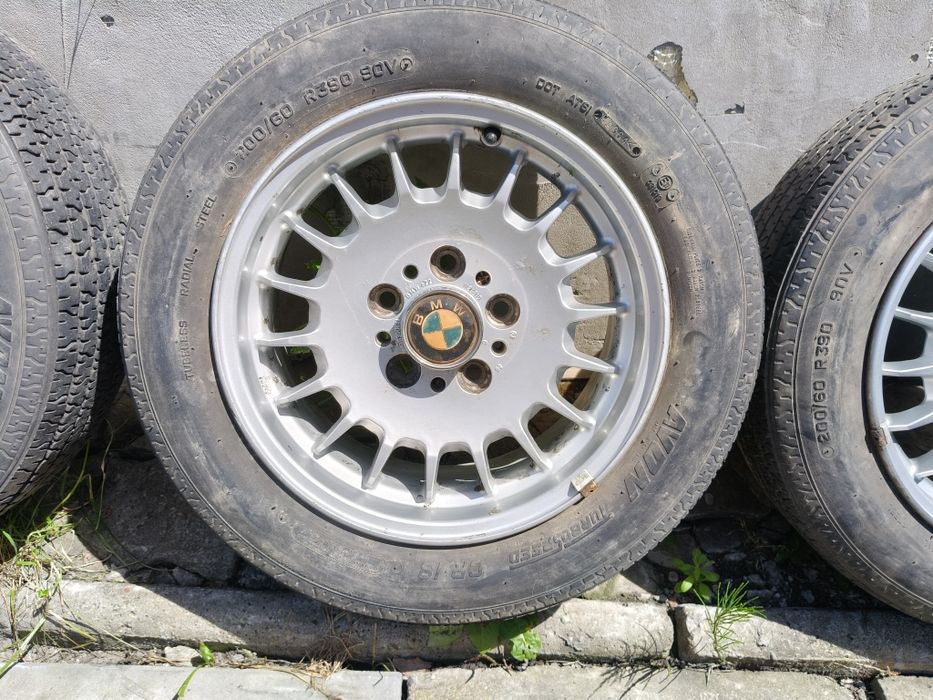 Felgi aluminiowe BMW 5, 7, E28 E32 E34 oryginał 15" E24, E28, E32