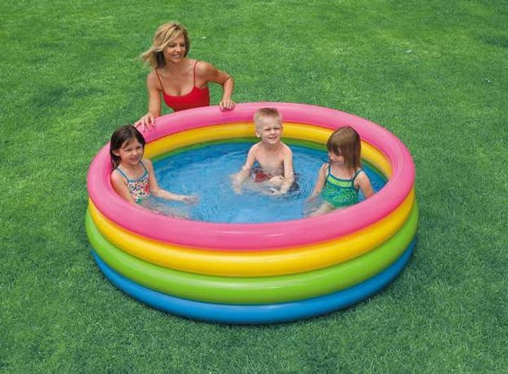 Бассейн Intex Радуга 4 кольца 168x45 см 56441 NP
