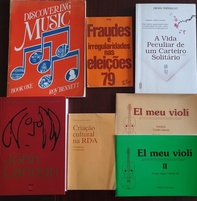 Livros variados desde 2€  - ver descrição