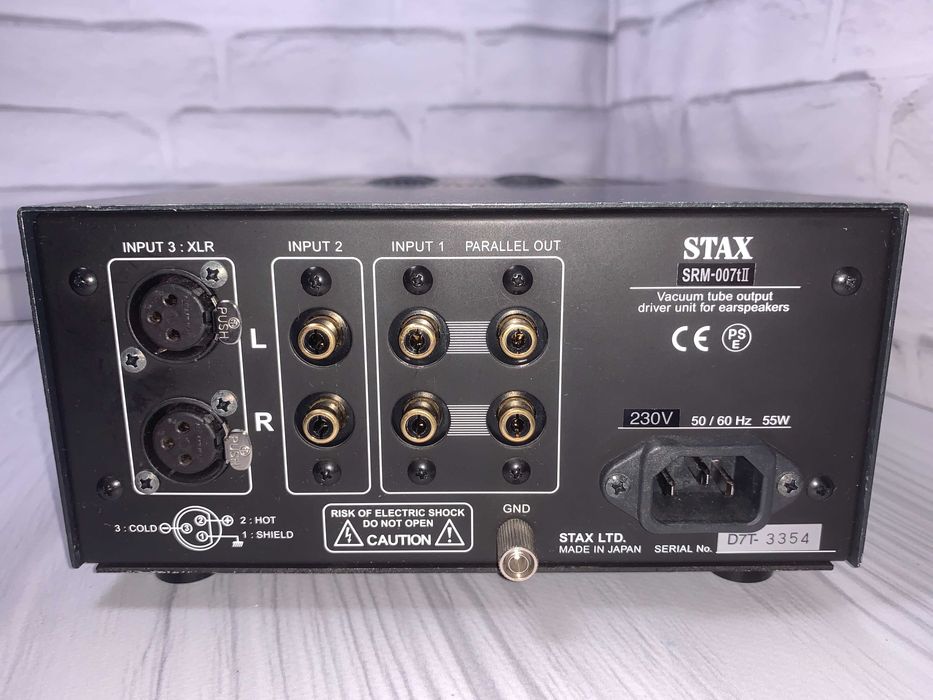 Stax SRM-007t II – Amplificador eletrostático para auscultadores SR-007 MK2