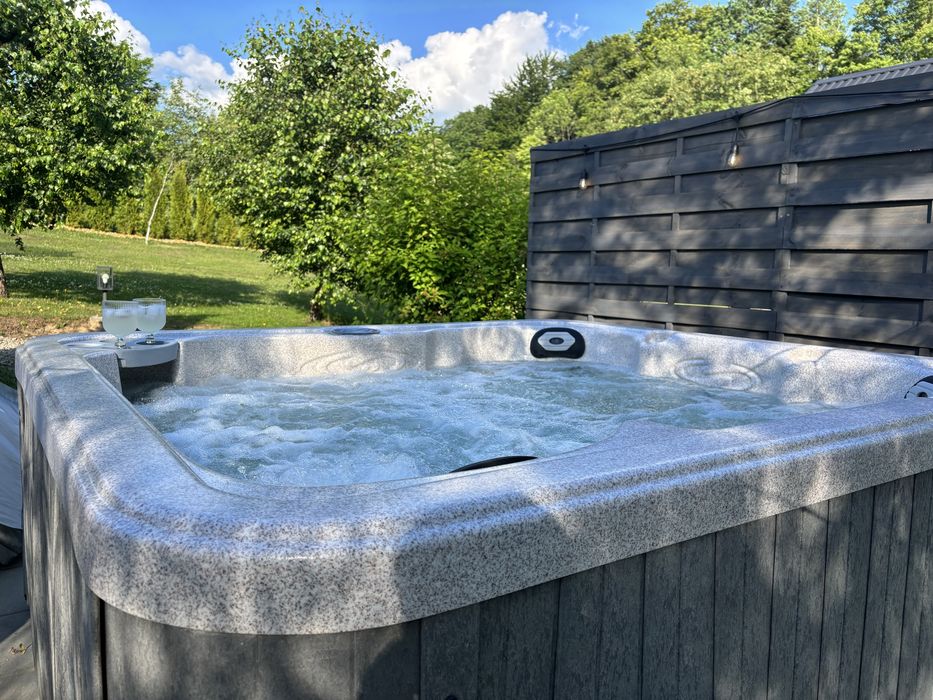 Domki Skandynawia Domek z Jacuzzi Solina Orelec Bieszczady