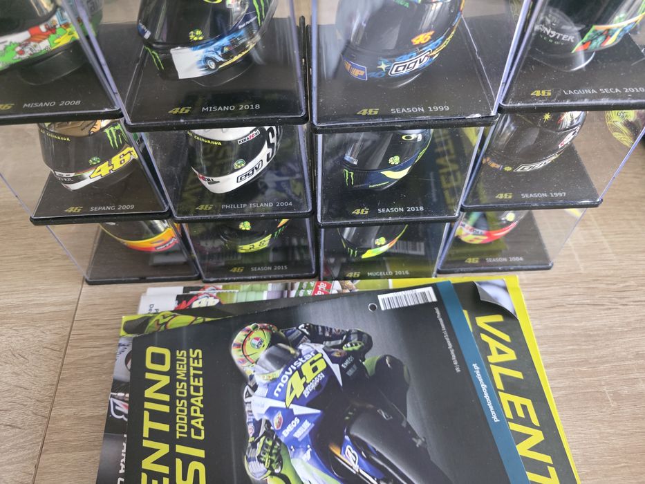Miniatura capacete Valentino Rossi