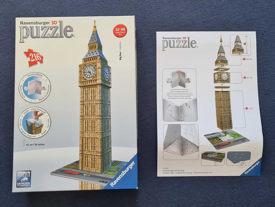 Puzzle 3D - Ravensburger (216 elementów)