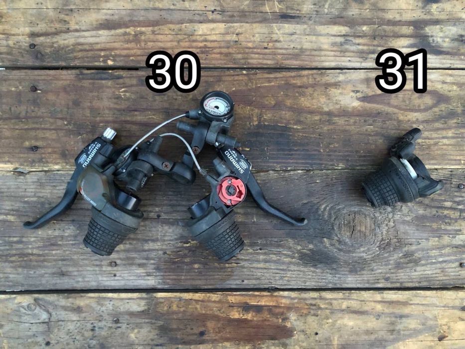 Манетки/моноблоки Shimano, Sram, SLX, LX, XT, Deore