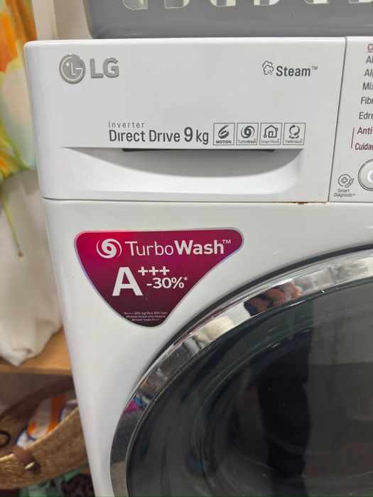 Máquina de Lavar LG TWINWash 9 kg + Mini Washer 3 kg – Conjunto Completo