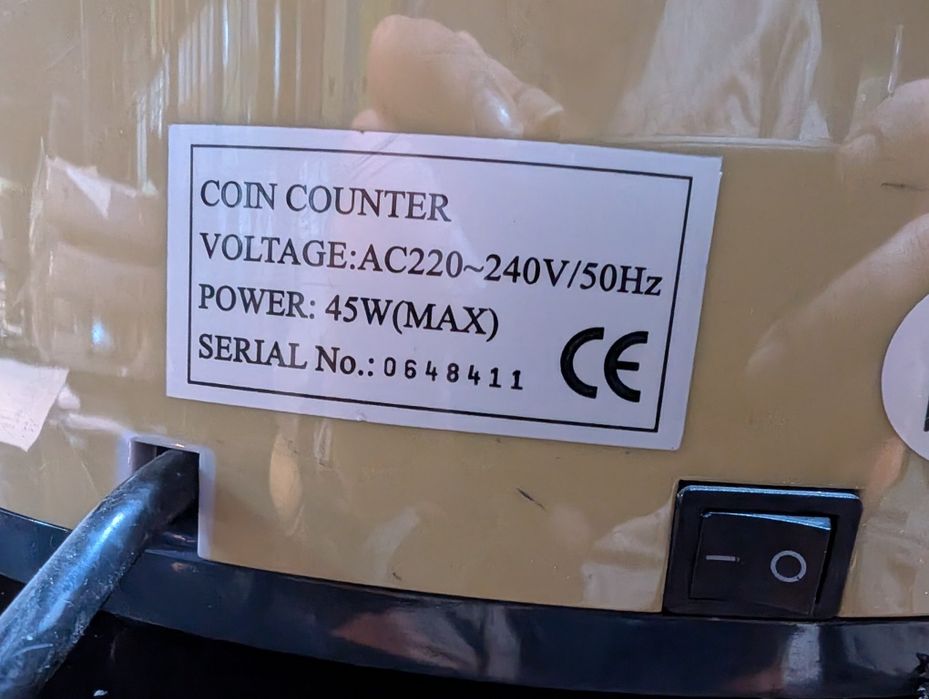 Contador Moedas Q-Connect