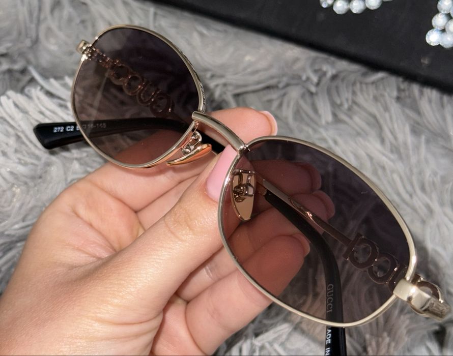 okulary w stylu Gucci