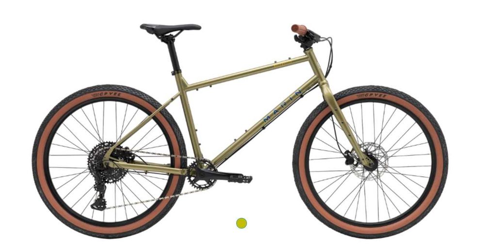 Rower Marin Muirwoods 27,5" S M XL złoty stal CrMo bikepacking tour Advent X