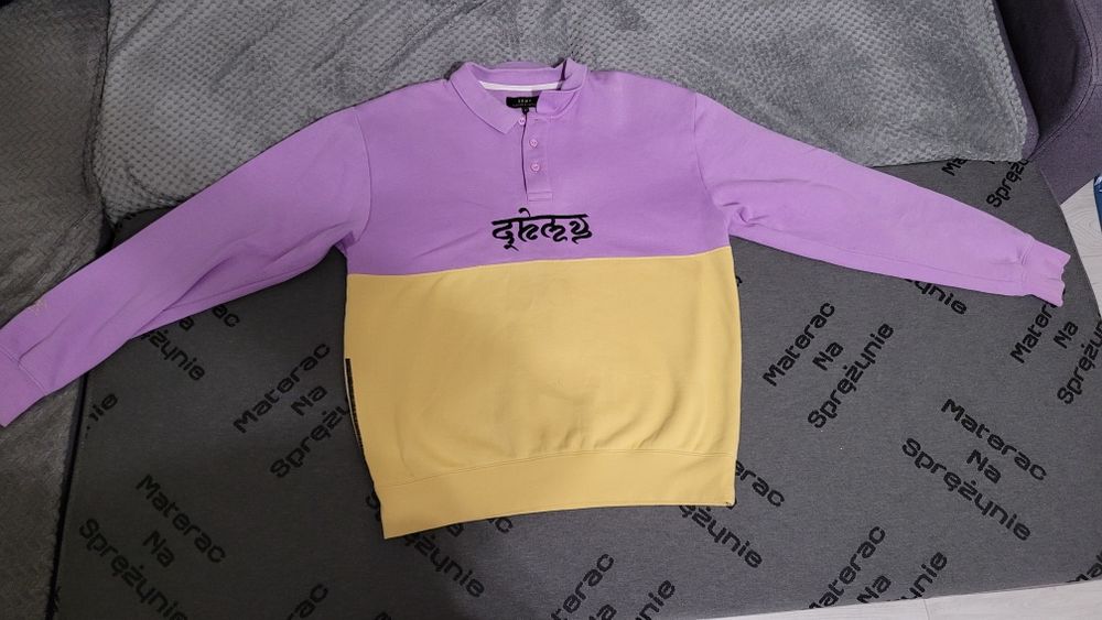 Bluza GRMY fiolet żółty