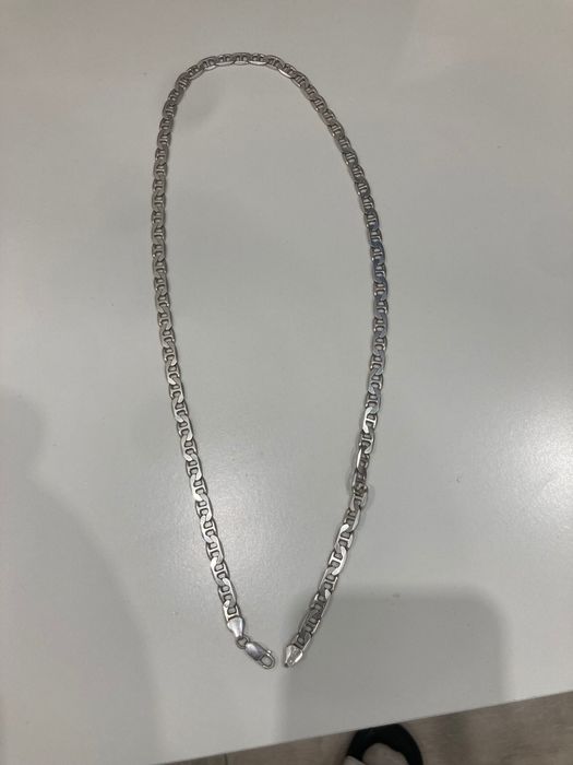 Srebrny lancuszek gucci