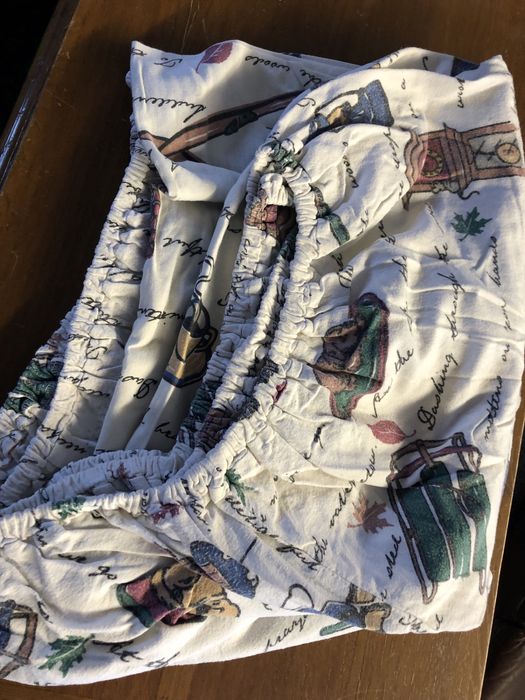 Conjunto de lencois e almofadas