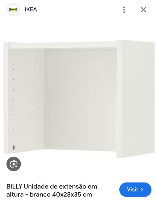 Extensão Billy IKEA