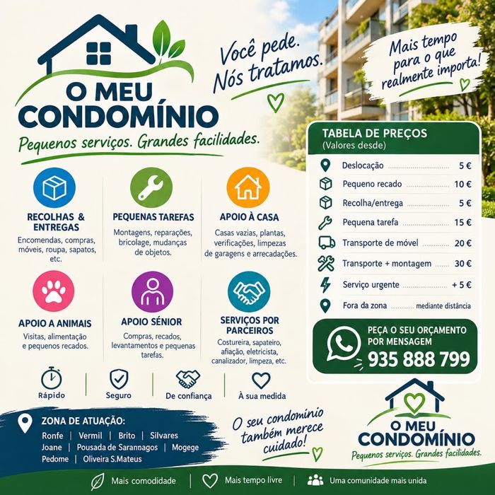 Serviços variados