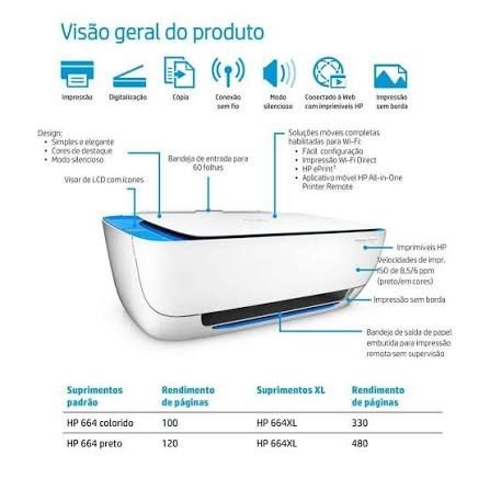 impressora hp deskjet 3660