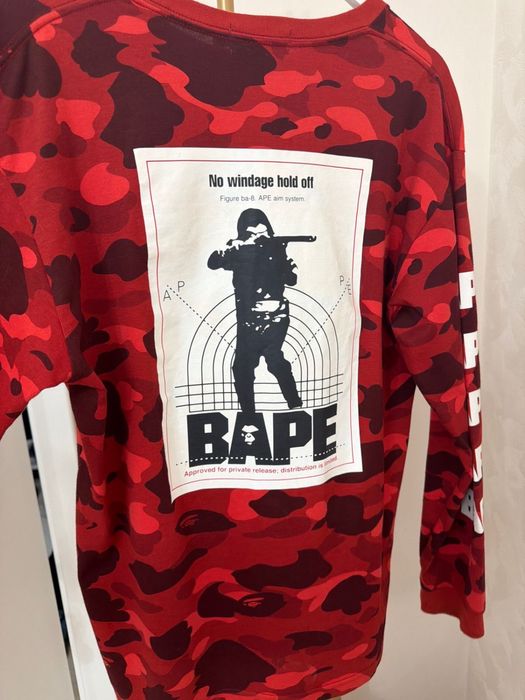 лонгслив BAPE, лонг, Бейп Оригінал
