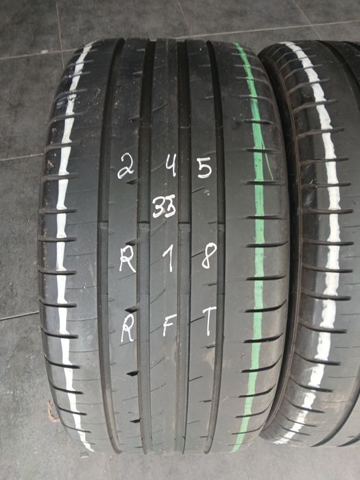 2 pneus 245 35 r18 RFT Goodyear