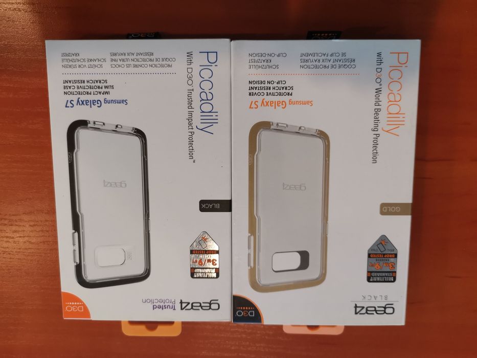 Etui plecki case gear4 do Samsung Galaxy S7 komplet 2 sztuk