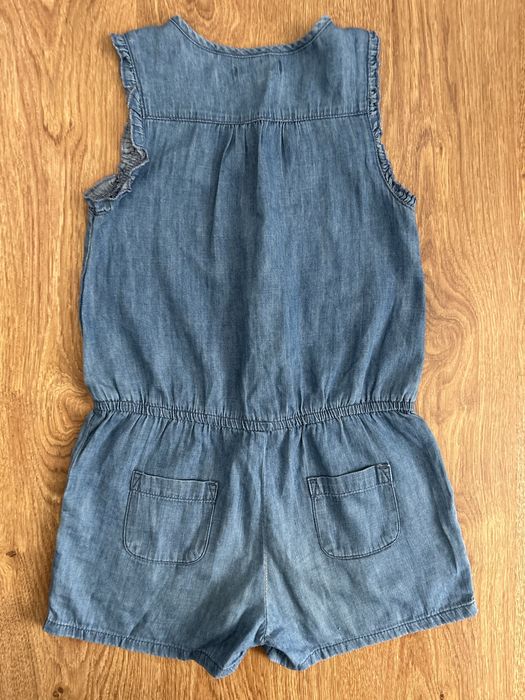 Kombinezon Jeansowy dla dziewczynki Rozmiar 128/134