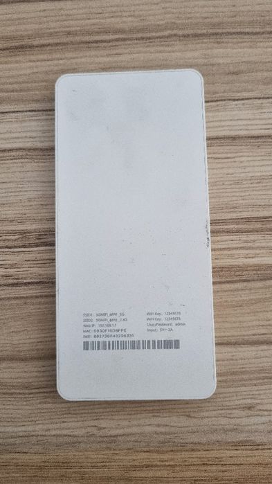 Modem 5G Router AX3600 z Gniazdem Karty SIM WiFi-6 2,4 GHz i 5,0 GHz