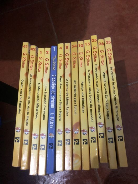 Livros do gerónimo stilton