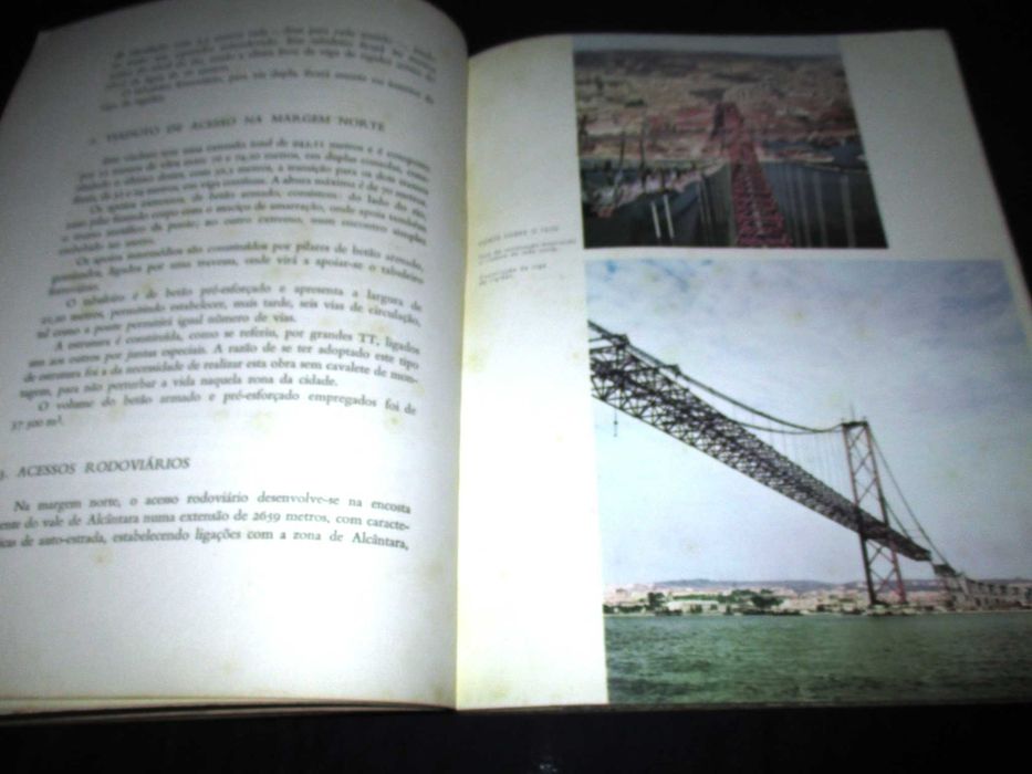 Livro Plano Comemorativo 1966 Ministério das Obras Públicas