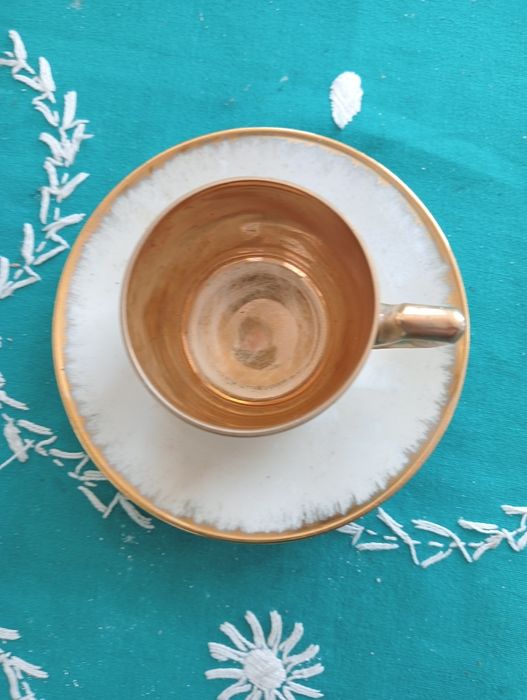 Vista alegre chávenas de café