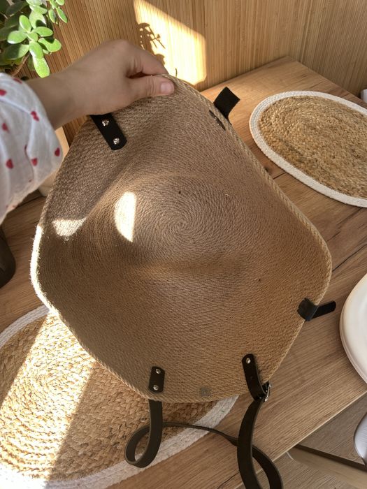 Сумка шопер з джута