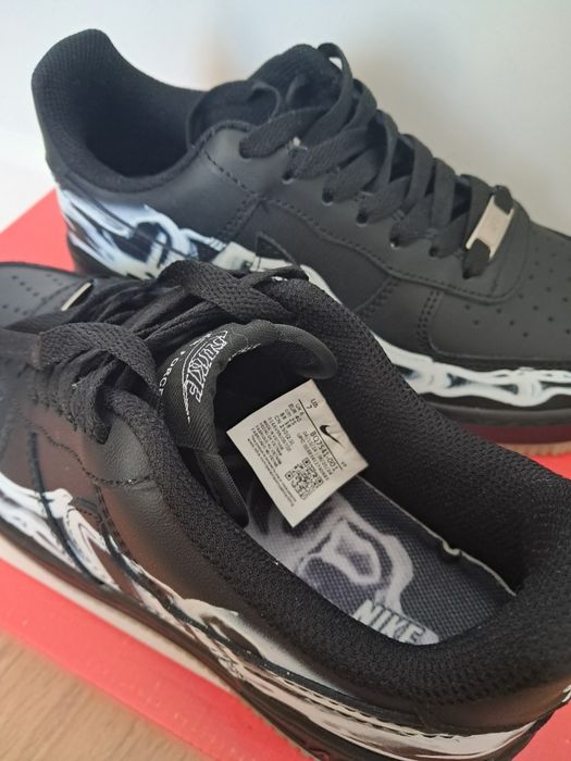 Кросівки nike air force 1 low skeleton black