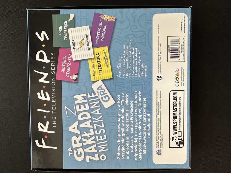 FRIENDS Gra z zakldem o mieszkanie NOWA