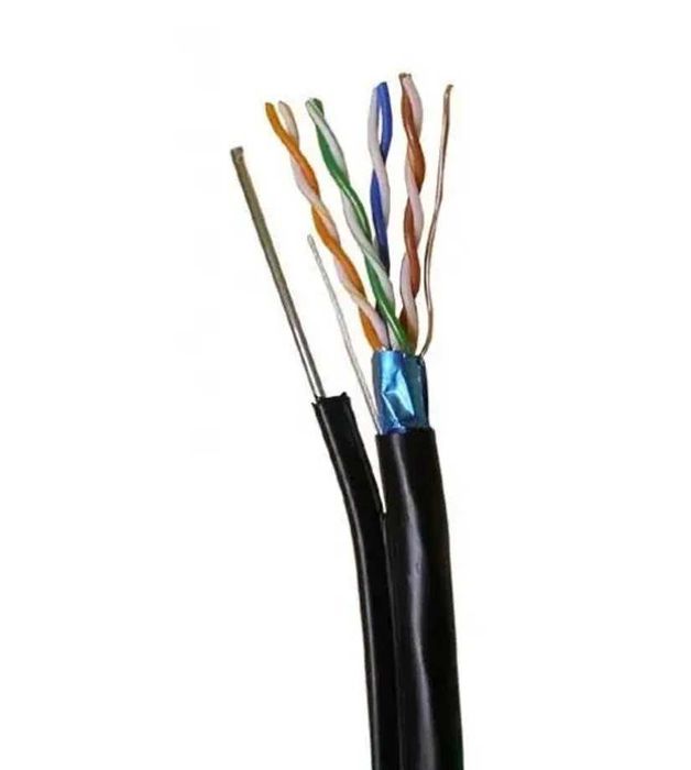 Витая пара для наружной прокладки с Стальной проволокой Одескабель