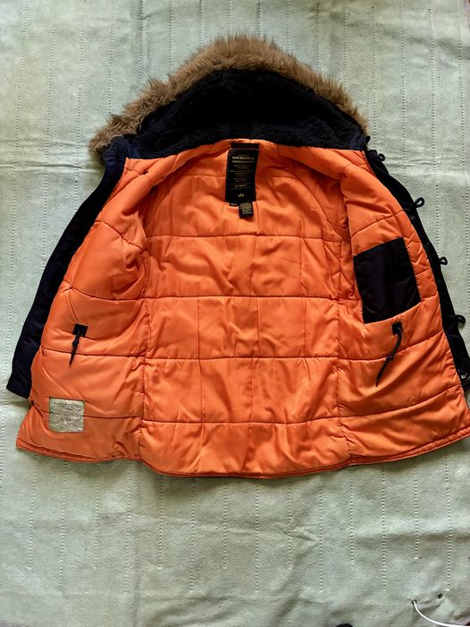 Парка Alpha Industries зима