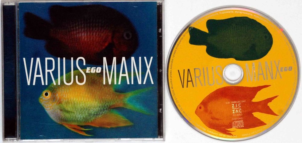 (CD) Varius Manx - Ego (Zic Zac) 1996r.