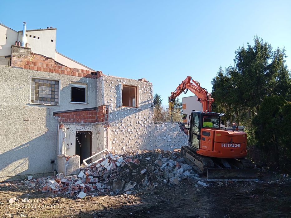 Rozbiórki, wyburzenia, roboty ziemne, transport materiałów- Nowy Sącz