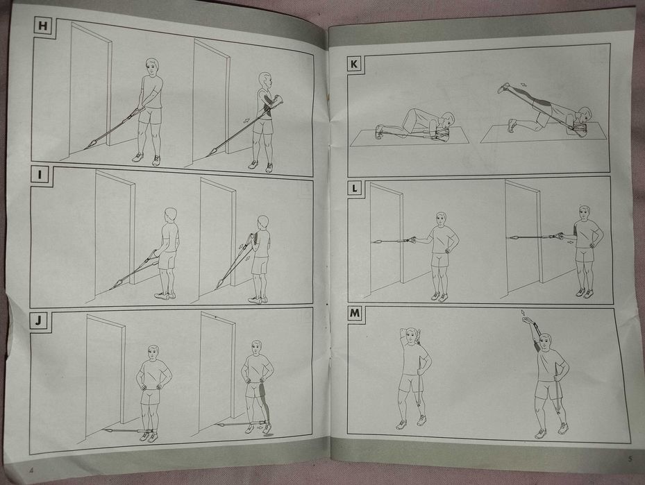 Kit Fitness Elásticos - Crivit/LIDL - POUCO USO