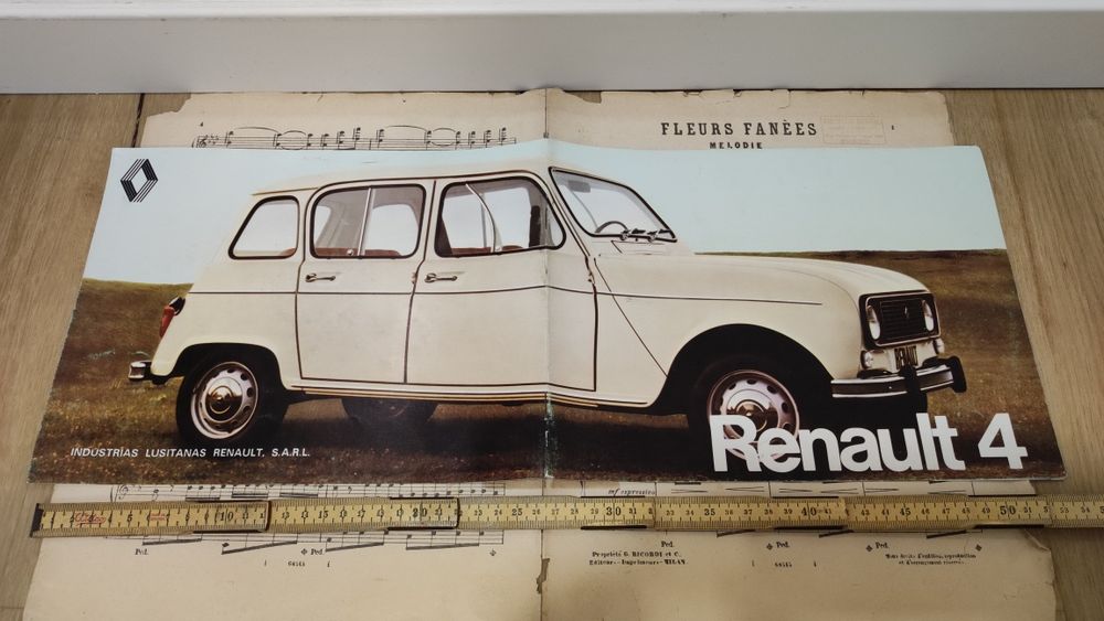 Catálogo Renault 4 Antigo