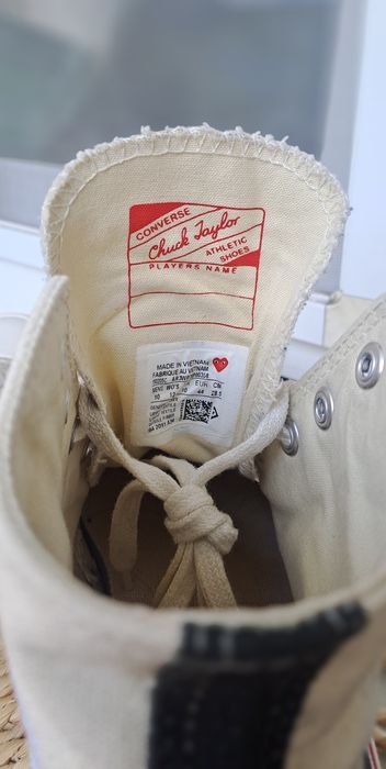 Converse x Comme des Garcons PLAY Chuck