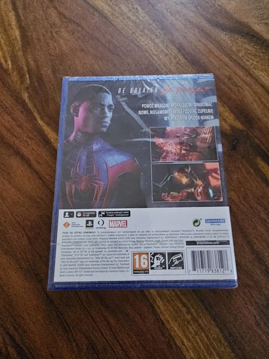 Oryginalna gra PS5 Spider-Man Miles Morales nowa zafoliowana