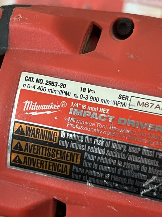 Milwaukee інструмент