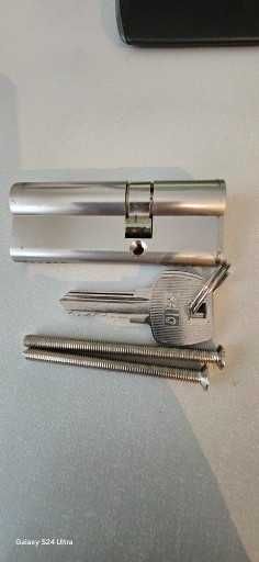 Wkładka bębenkowa SETTO - 2 klucze - stan b. dobry, b. krótko używana