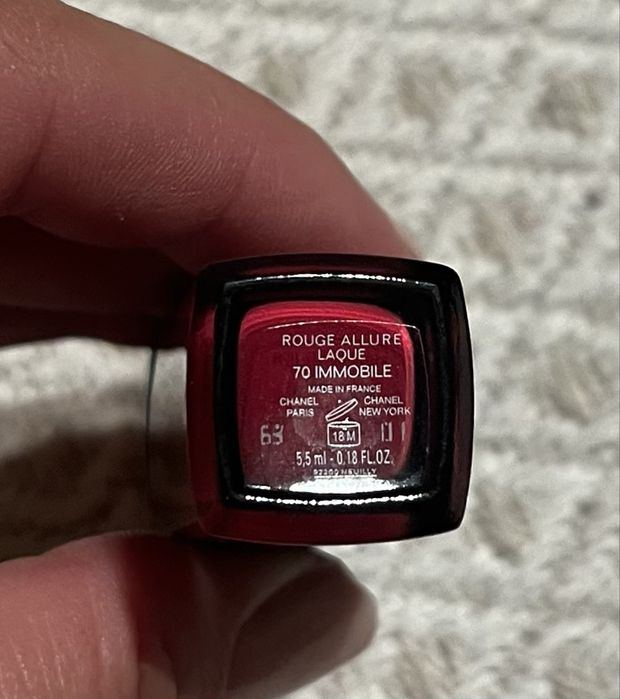 Chanel Rouge Allure Laque 70 Immobile błyszczyk pomadka do ust