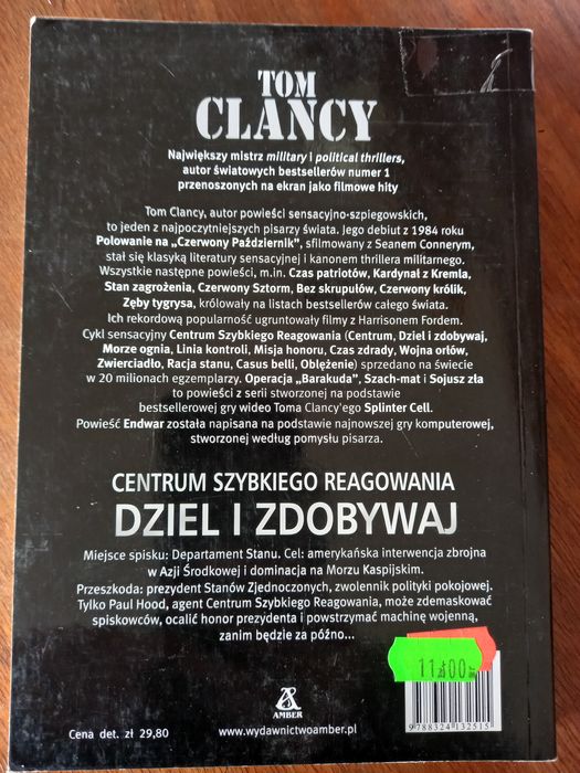 Tom Clancy, Dziel i zdobywaj
